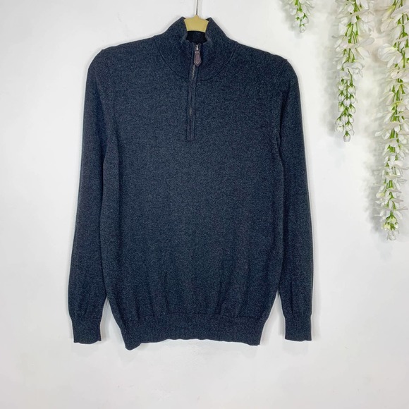 Charles Tyrwhitt Other - MENS CHARLES TYRWHITT Weekend cashmere blend sweater half zip preppy 2880